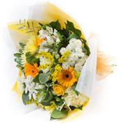 Gold &amp; White Tied Bunch